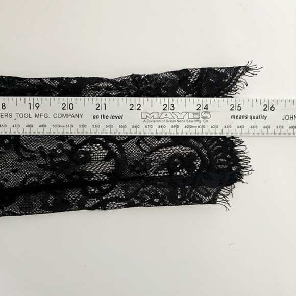 Blithe Lace Romper Size S Black Sheer Long Sleeve Collared Sexy Fairy Whimsigoth - Picture 12 of 14